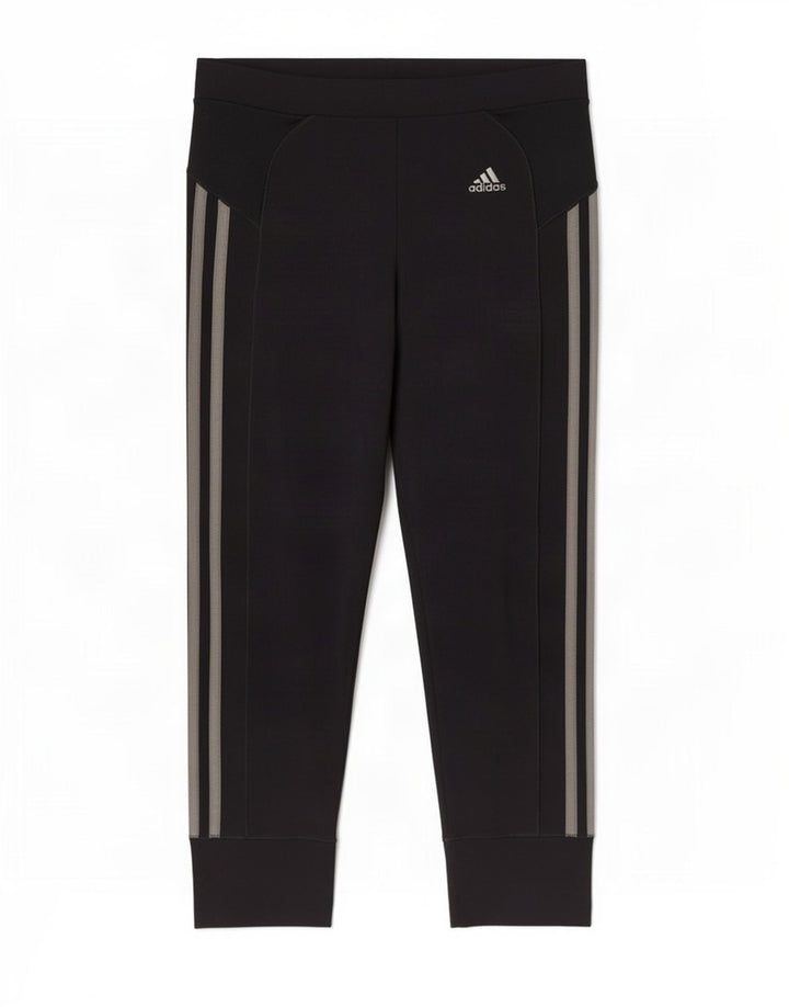 Adidas Γυναικεία Κάπρι Κολάν UK 8 Small Black Polyester