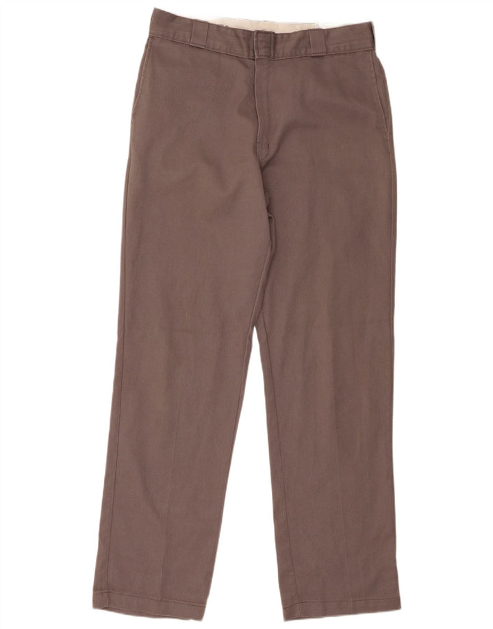 Ανδρικό ίσιο παντελόνι Chino Dickies W34 L34 Γκρι Πολυεστέρας