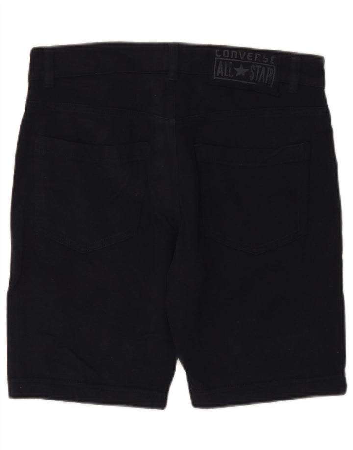 Ανδρικό σορτς CONVERSE Casual Small W29 Navy Blue Cotton