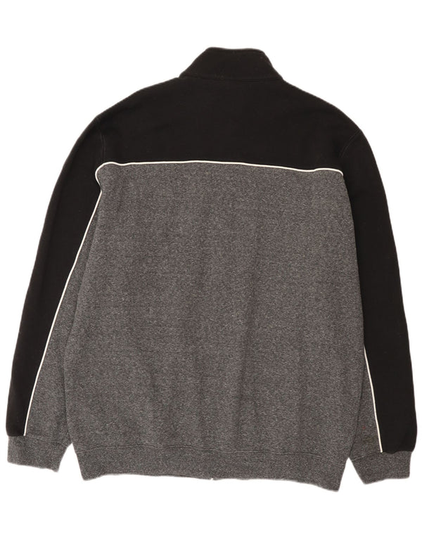 Ανδρική φόρμα Champion Top Jacket 3XL Γκρι Colourblock Βαμβακερό