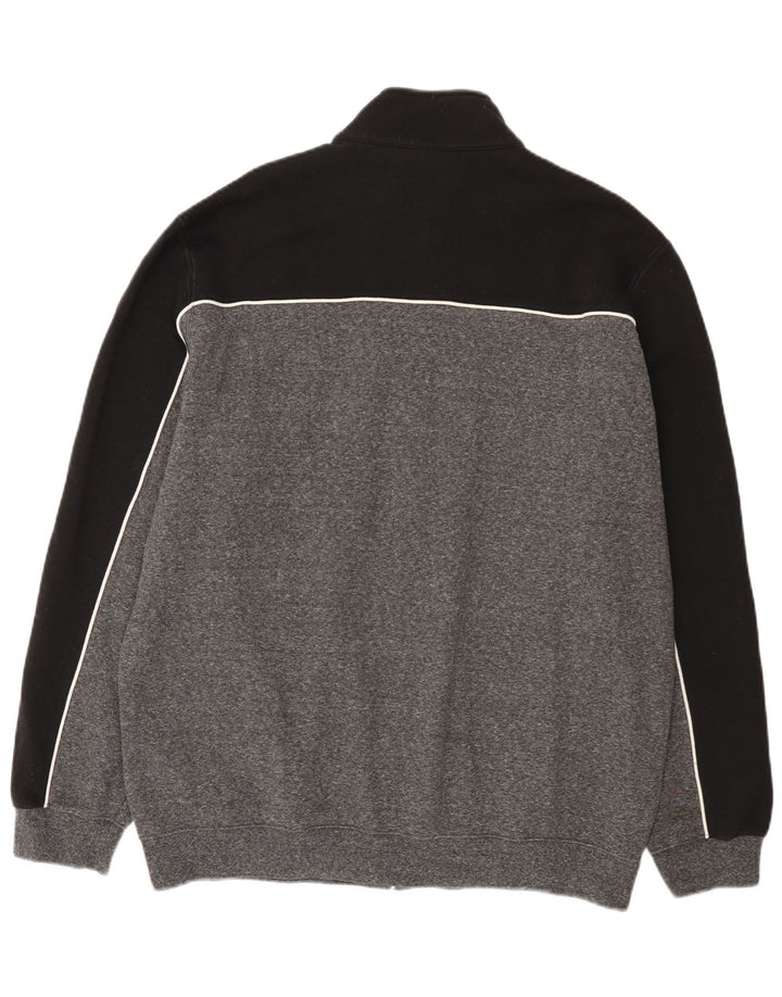 Ανδρική φόρμα Champion Top Jacket 3XL Γκρι Colourblock Βαμβακερό