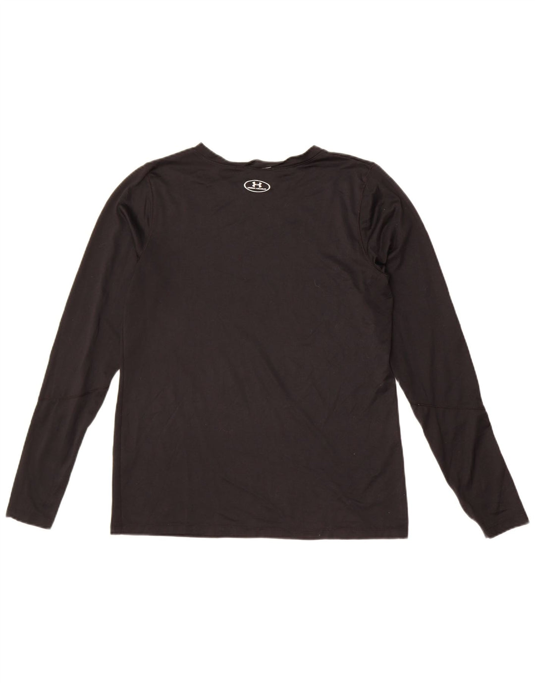 Under Armour Ανδρικό γραφικό τοπ μακρυμάνικο μεσαίο μαύρο πολυεστέρα