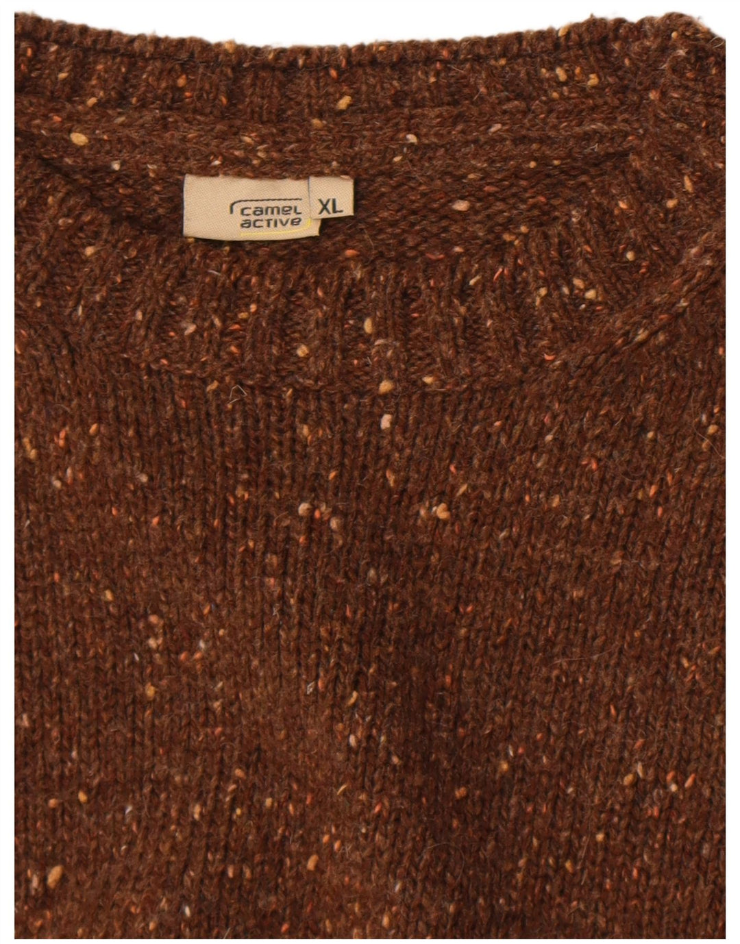 Ανδρικό πουλόβερ Camel Active Crew Neck Jumper XL Brown Flecked