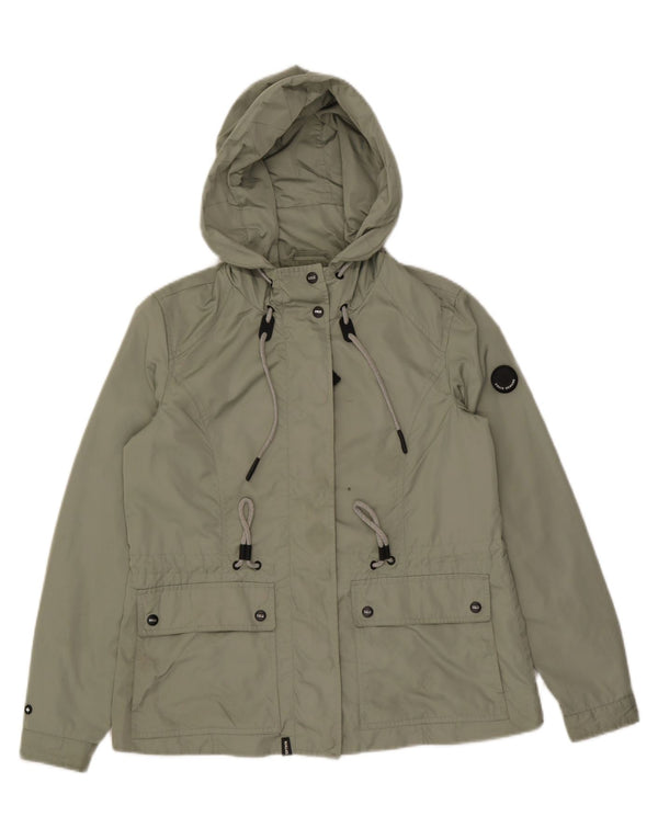 KHUJO Γυναικείο κουκούλα Utility Jacket UK 14 Medium Green Polyester