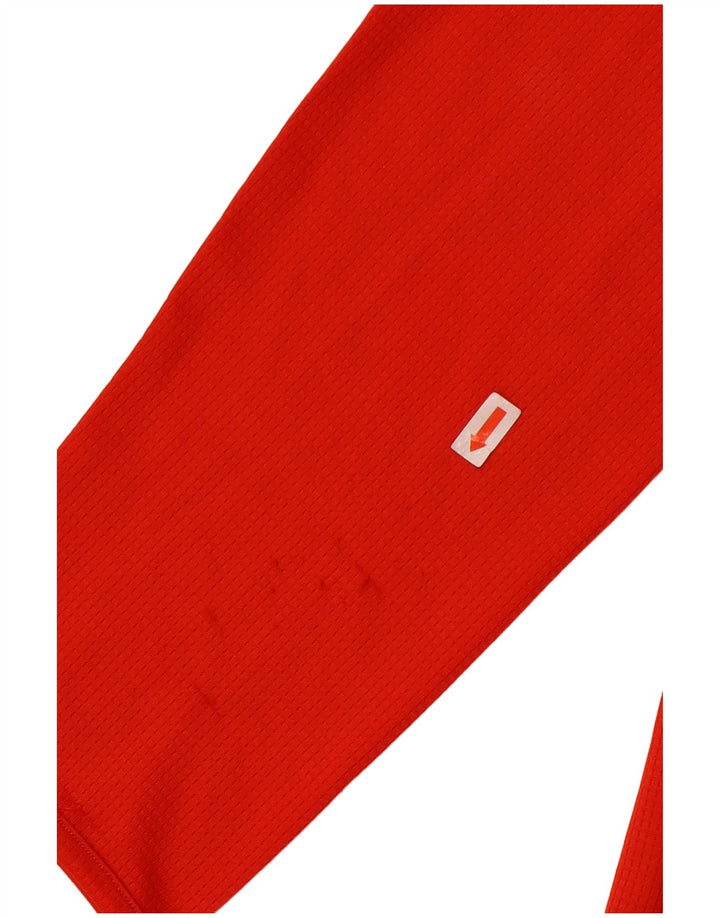 Μακρυμάνικο ανδρικό μπλουζάκι Puma με μεσαίο κόκκινο χρώμα