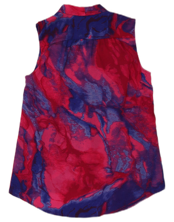 MOSSIMO Γυναικεία Μπλούζα Longline Oversized UK 6 XS Πολύχρωμη