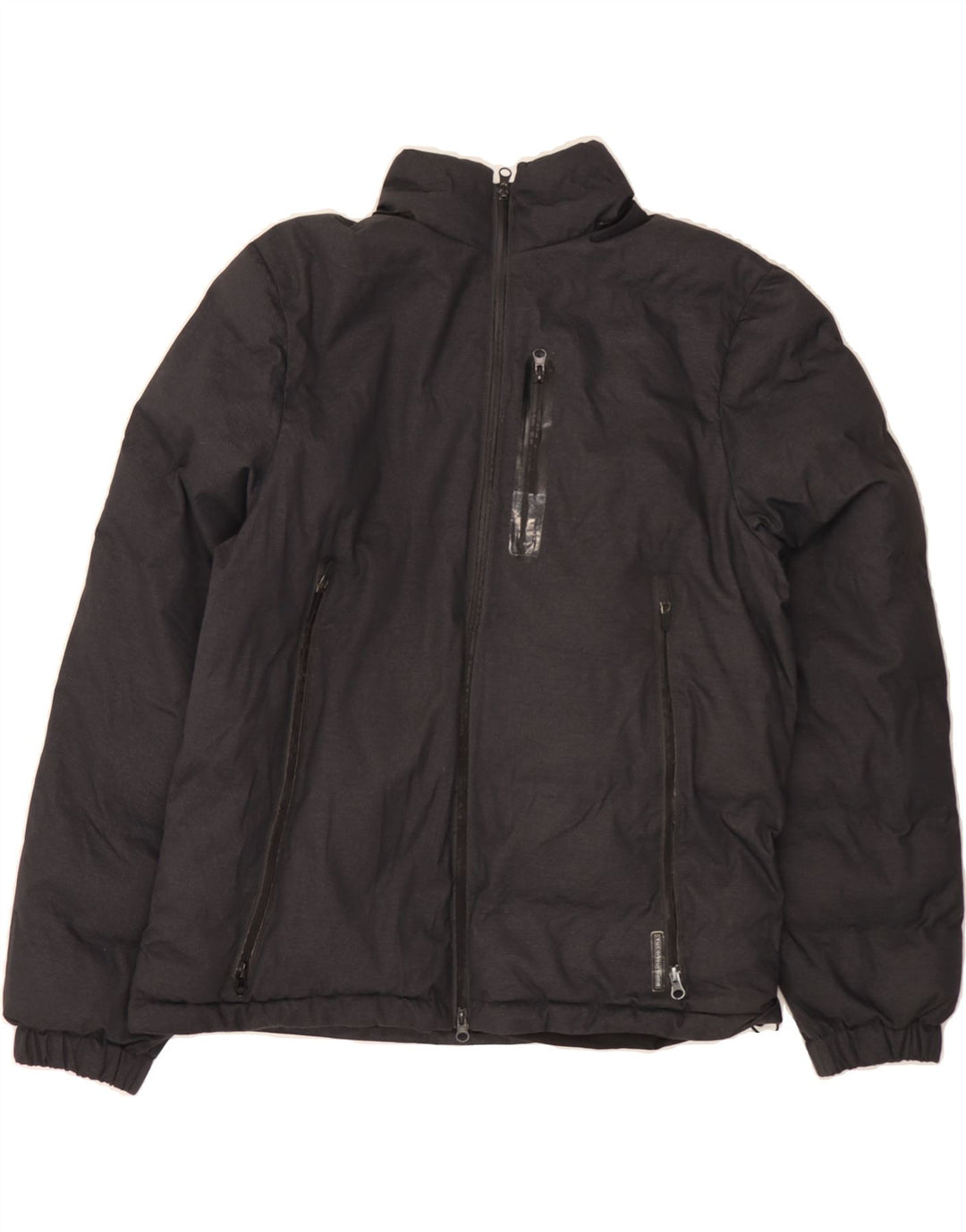 TUCANO URBANO Mens Padded Jacket IT 54 2XL Grey Polyamide Vintage Tucano Urbano and Second-Hand Tucano Urbano from Messina Hembry 