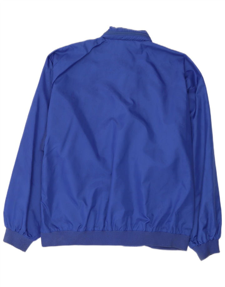 Vintage Ανδρικό Bomber Jacket UK 38 Medium Blue Nylon