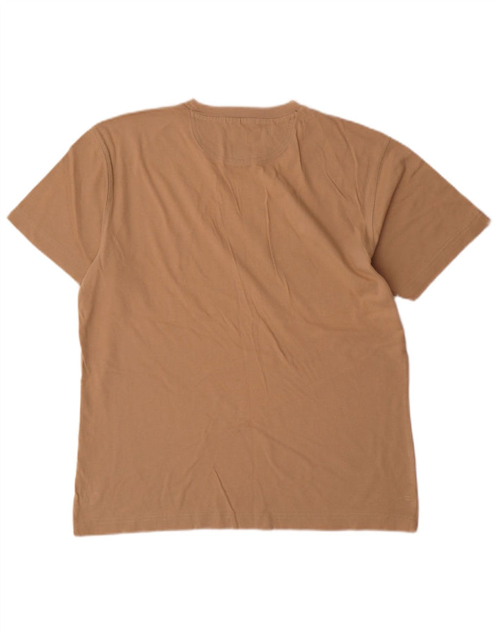 Ανδρικό T-Shirt CHAMPION Τοπ μεσαίο μπεζ βαμβακερό