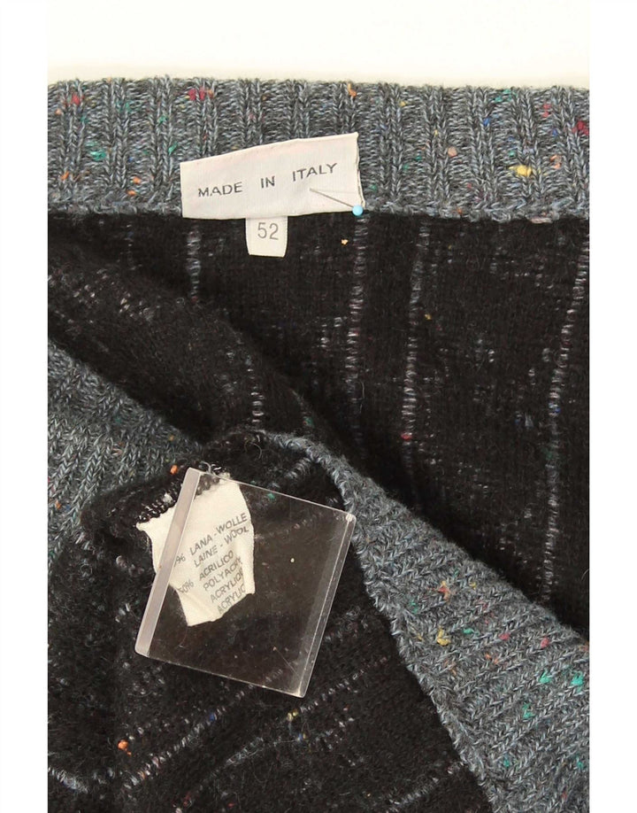 Ανδρικό πουλόβερ Ranger Cardigan IT 52 Γκρι Γκρι Γεωμετρικό Μαλλί