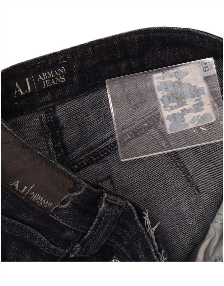 Armani Γυναικείο Straight Jeans W26 L32 Navy Blue Cotton