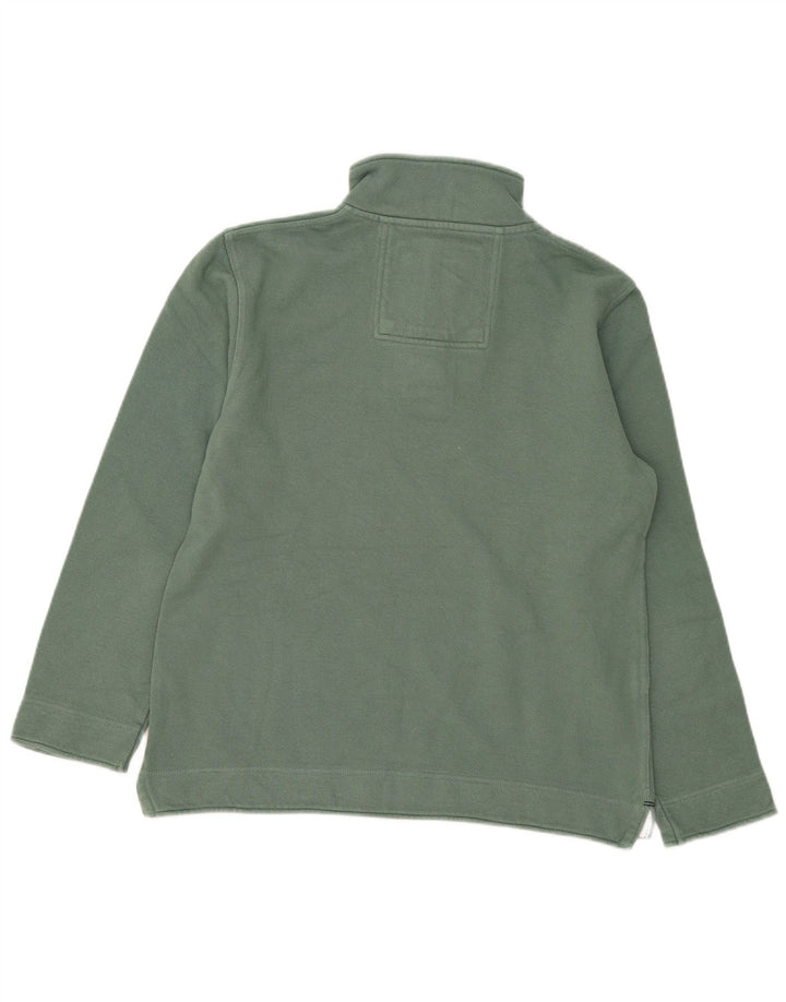 Crew Clothing Ανδρική μπλούζα με φερμουάρ 1/4 με κανονική εφαρμογή Jumper Μεσαίο πράσινο