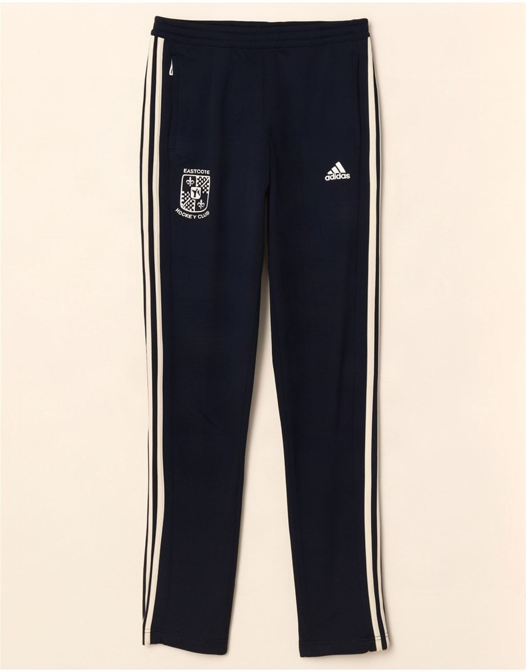 Γυναικεία αθλητική φόρμα γραφικών Adidas UK 8/10 Small Navy Blue Polyester