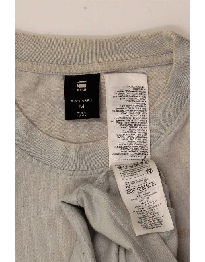 Ανδρικό T-Shirt G-Star Top Μεσαίο γκρι βαμβακερό