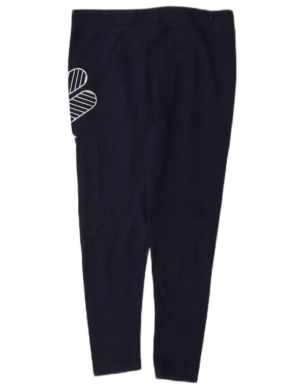 Γυναικεία γραφικά κολάν Fila UK 12 Medium Navy Blue βαμβακερά