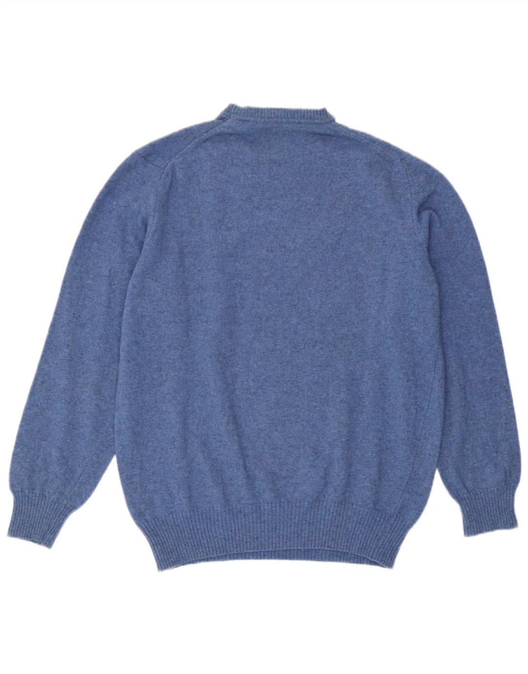 Ανδρικό πουλόβερ Zara Crew Neck Jumper Large Blue