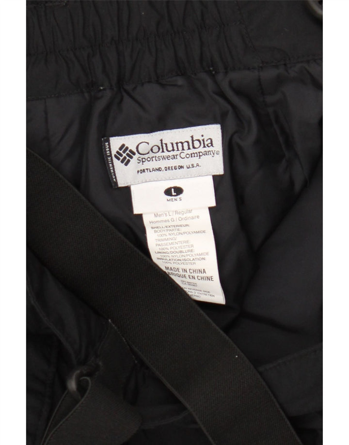 Ανδρικό παντελόνι σκι Columbia Dungarees μεγάλο μαύρο νάιλον