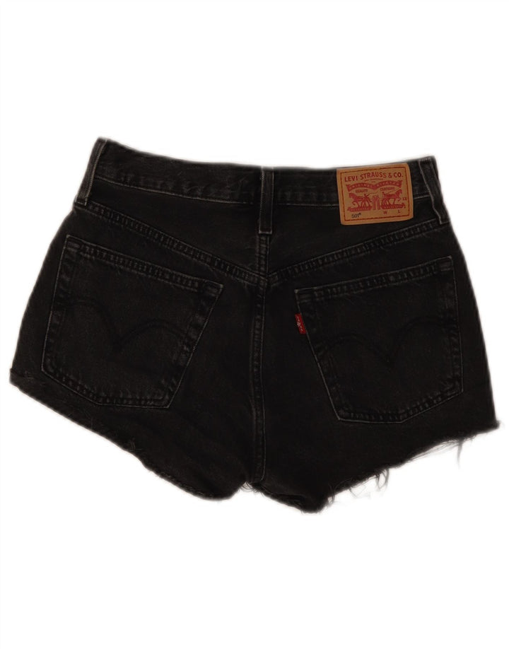 Γυναικείο σορτς Levi's 501 τζιν W25 XS Γκρι βαμβακερό