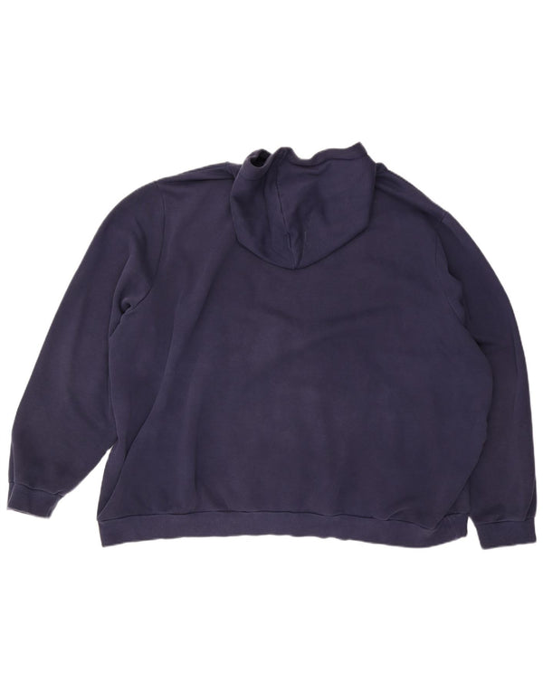 Puma Ανδρικό Hoodie Jumper 4XL Navy Blue Cotton