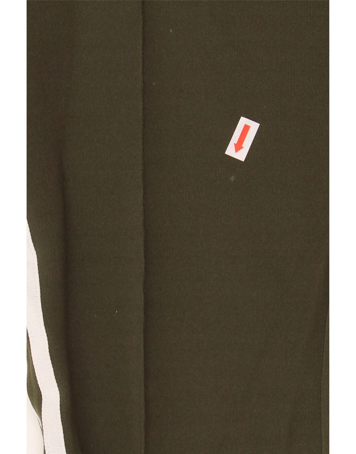 ADIDAS Womens Tracksuit Trousers UK 10 Small Khaki Polyester Vintage Adidas and Second-Hand Adidas from Messina Hembry 