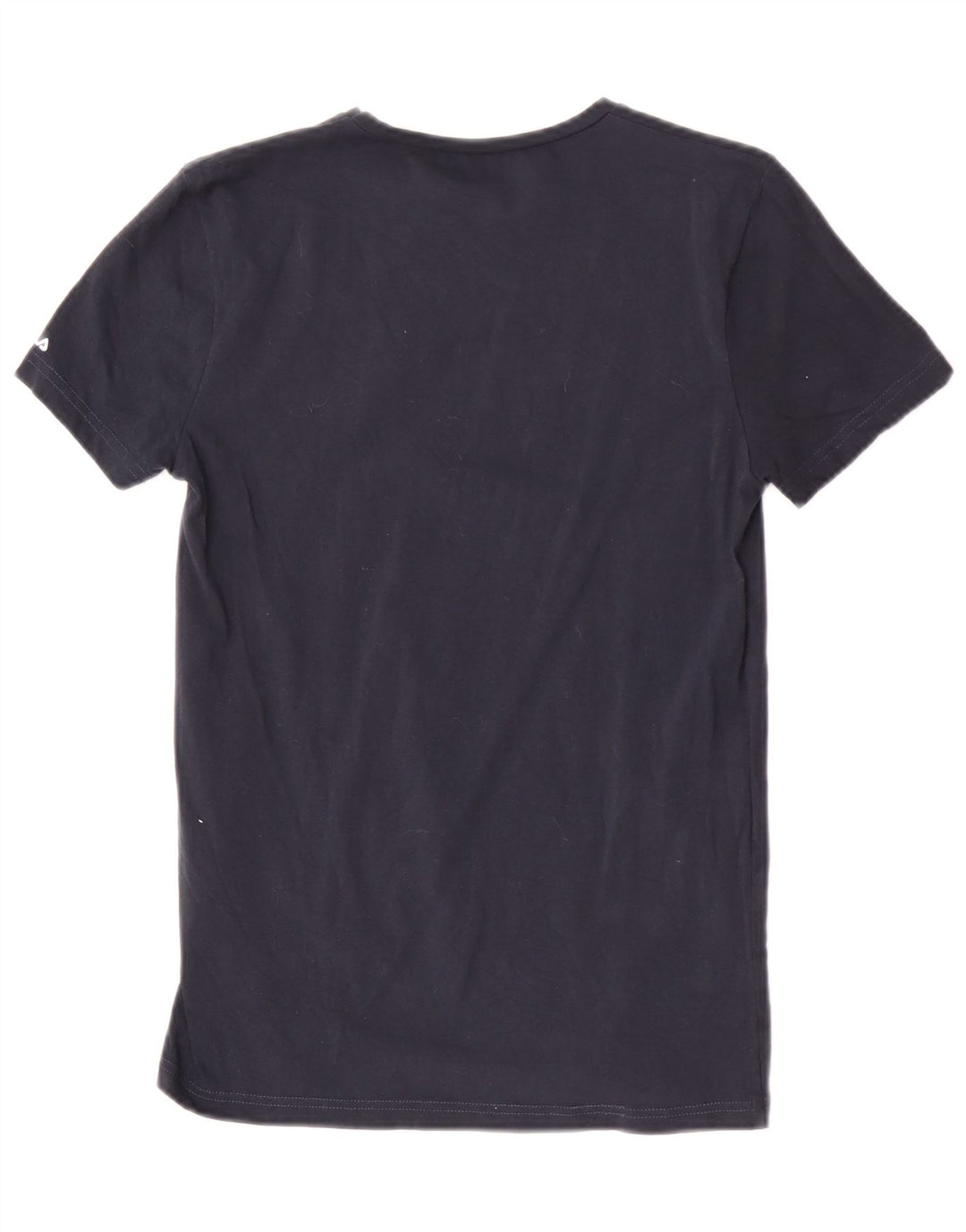 Fila Ανδρικό T-Shirt Top Μικρό Navy Blue από βαμβάκι