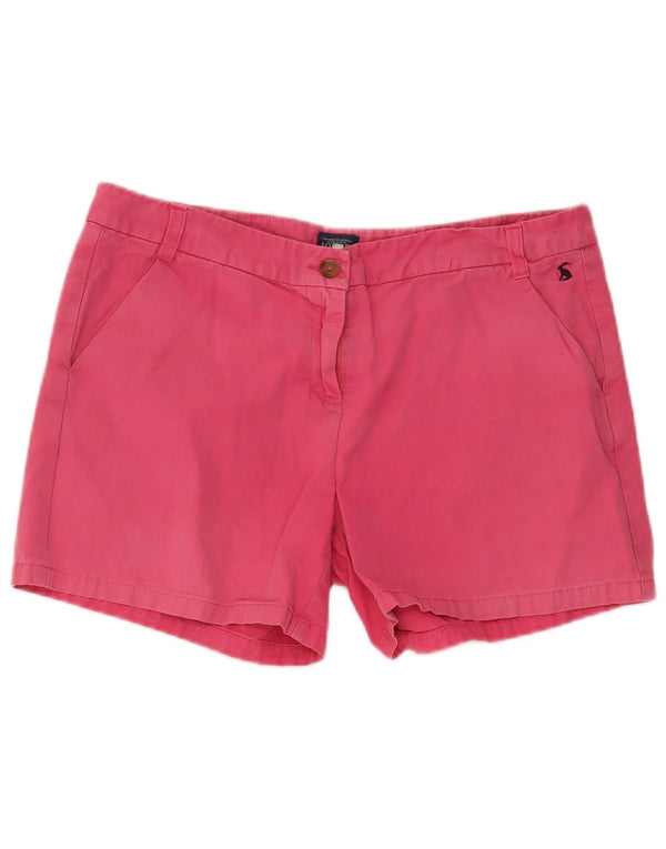 Joules Γυναικείο Σορτς Chino UK 14 Μεγάλο W36 Ροζ Βαμβακερό