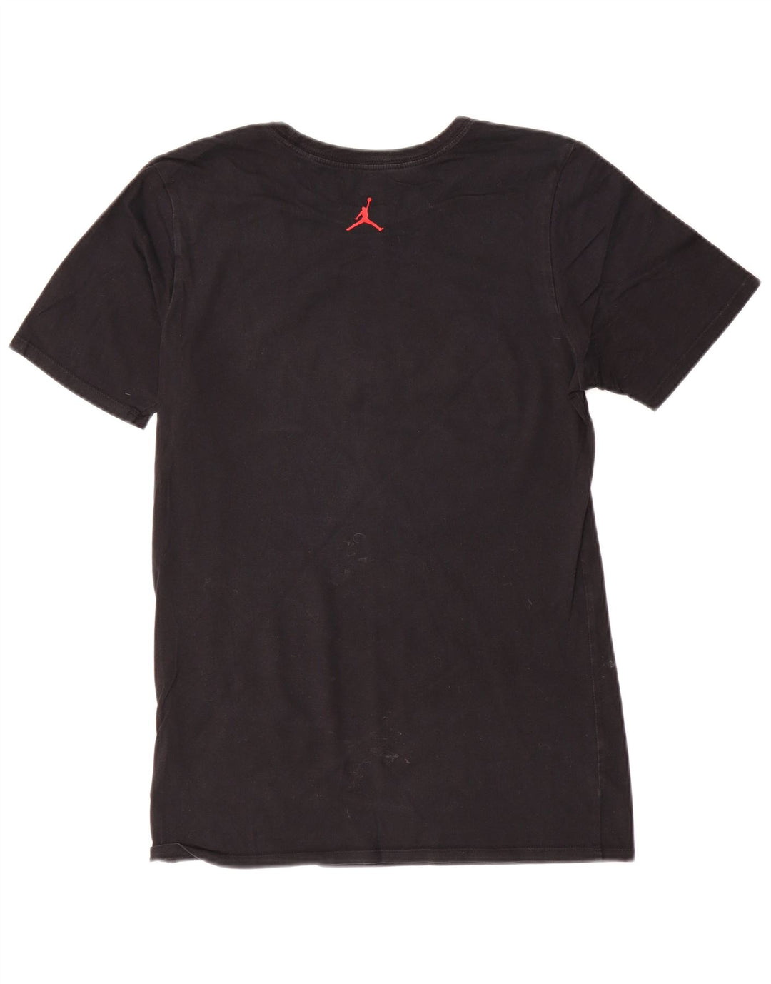 Jordan Ανδρικό γραφικό T-Shirt Top Μικρό μαύρο βαμβακερό