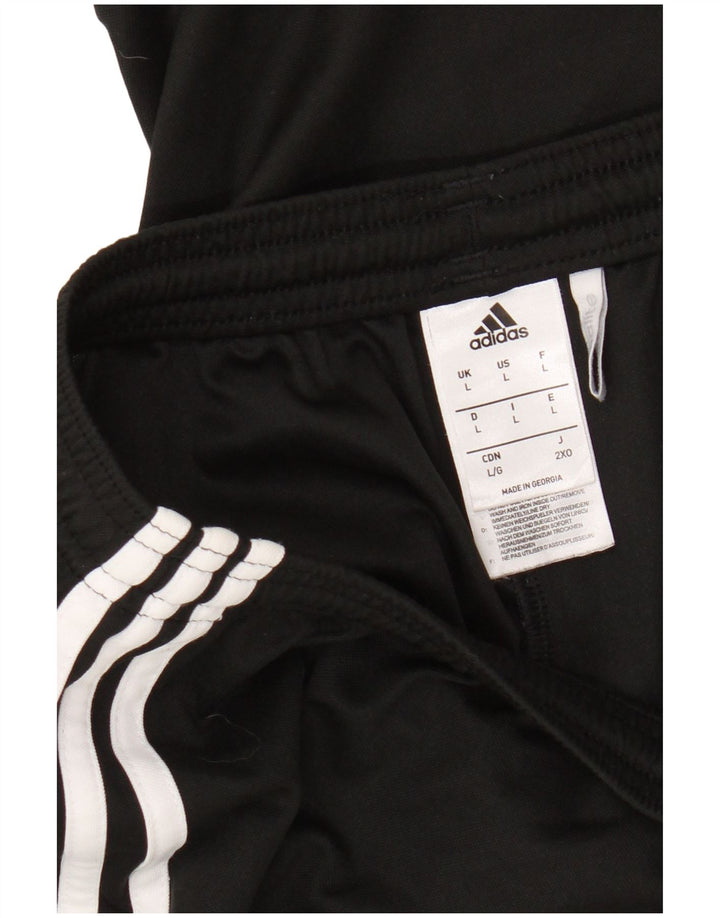Ανδρικό σορτς Adidas Climalite Sport μεγάλο μαύρο πολυεστέρα