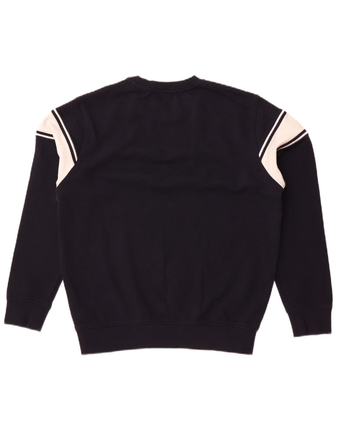 Ανδρικό γραφικό φούτερ Guess Small Navy Blue Colourblock Βαμβακερό