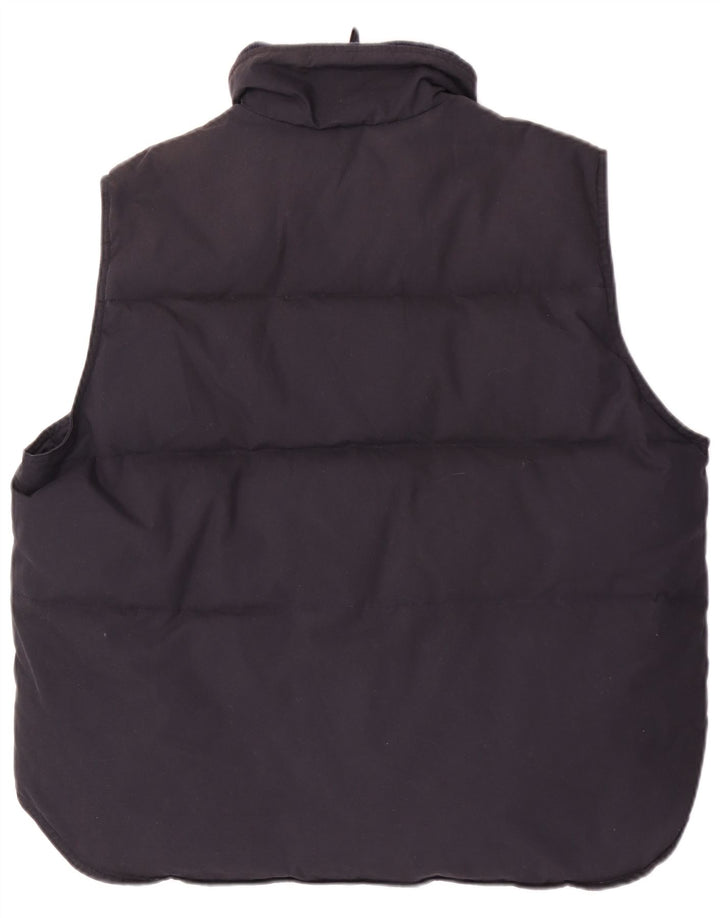 BOMB BOOGIE Ανδρική Loose Fit Padded Gilet UK 38 Medium Navy Blue Polyester