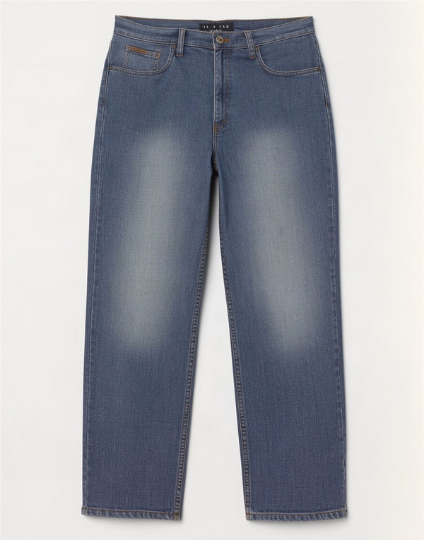 Ανδρικό τζιν ίσιο Calvin Klein W32 L30 Μπλε βαμβακερό