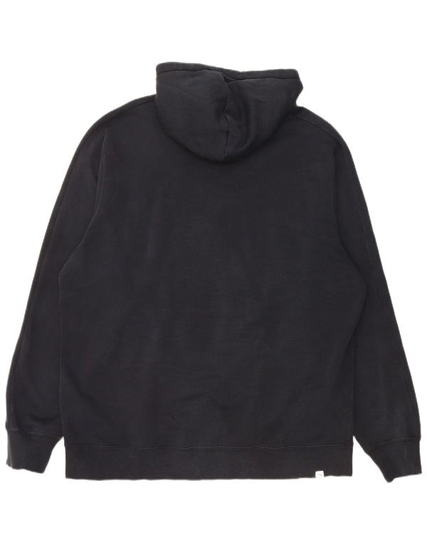 Ανδρικό γραφικό κουκούλα Puma 2XL, μαύρο βαμβακερό