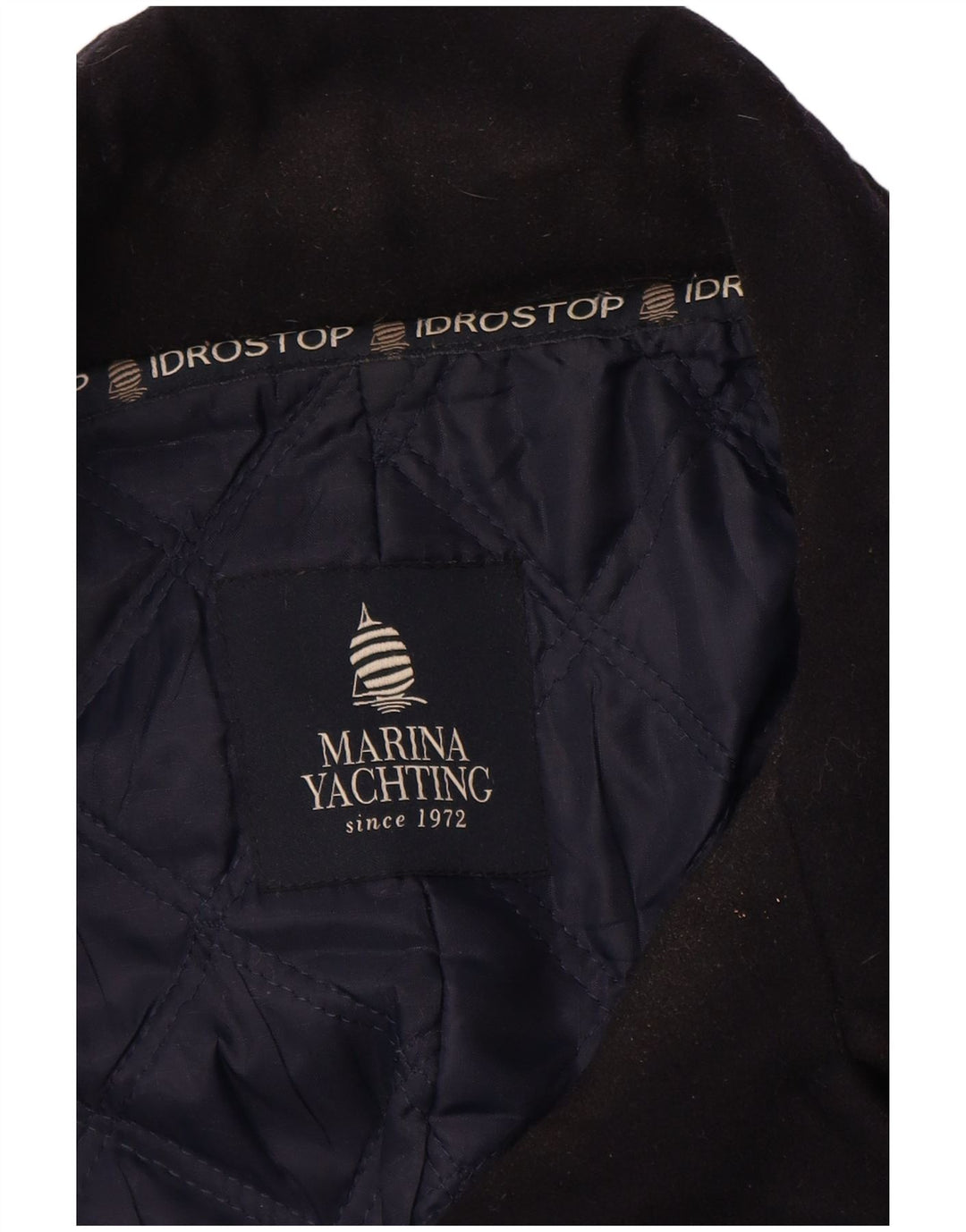 Marina Yachting Ανδρικό παλτό μπιζελιού IT 54 2XL Navy Blue Wool
