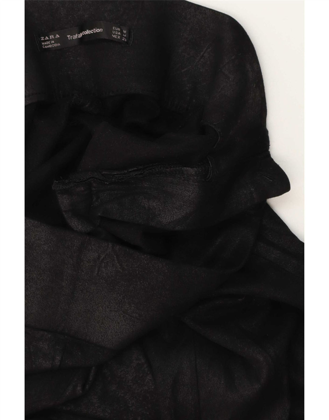 Zara Γυναικεία κολάν Trafaluc UK 12 Medium Black