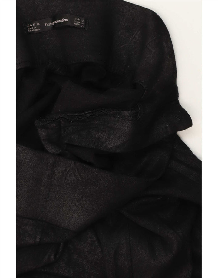 Zara Γυναικεία κολάν Trafaluc UK 12 Medium Black