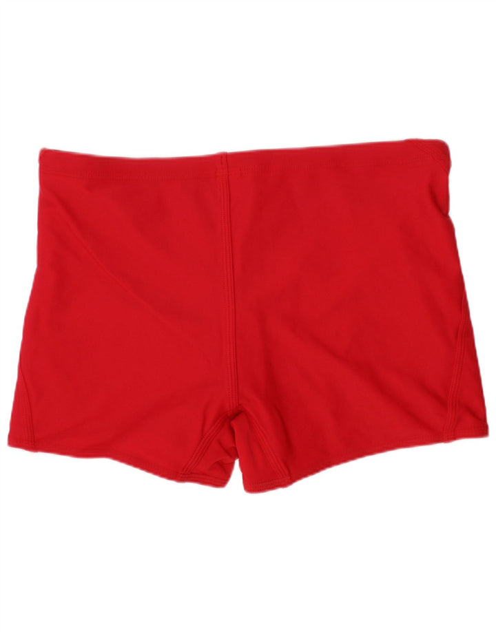 NIKE Girls Sports Short 12-13 Years Large Red Nylon