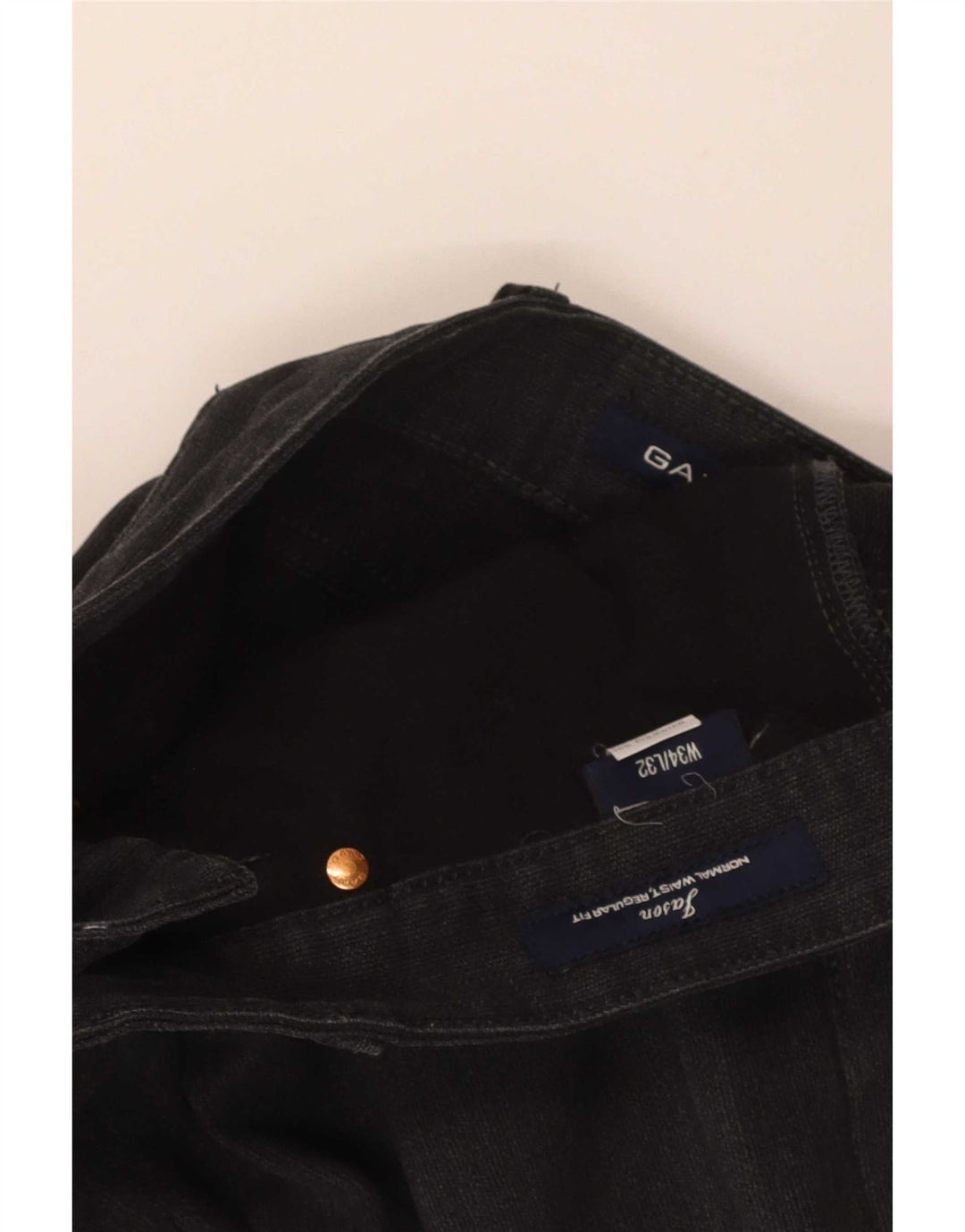 Gap Γυναικείο Jason Regular Fit Straight Jeans W34 L32 Γκρι βαμβακερό