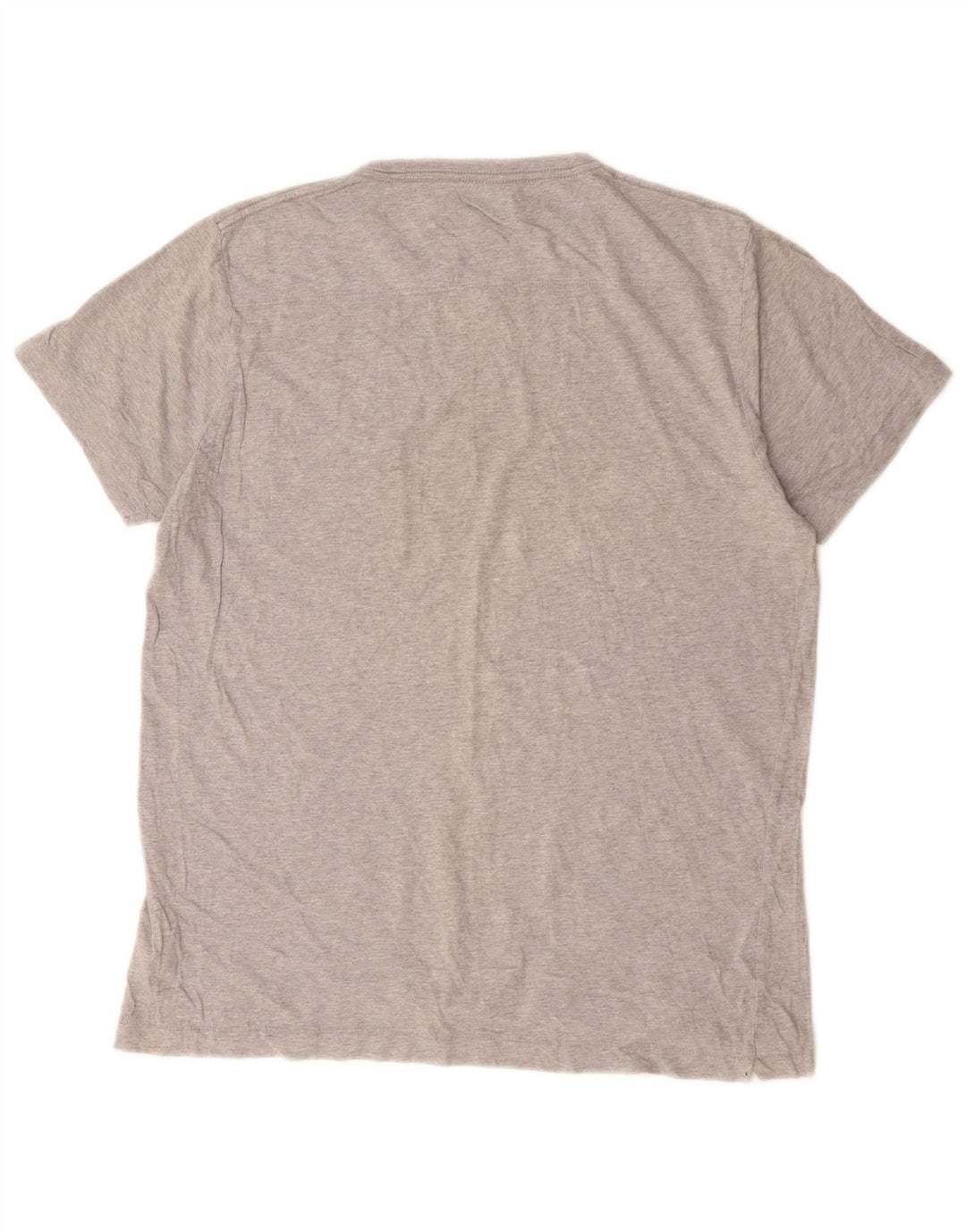 Ανδρικό T-Shirt French Connection Top μεγάλο γκρι βαμβακερό