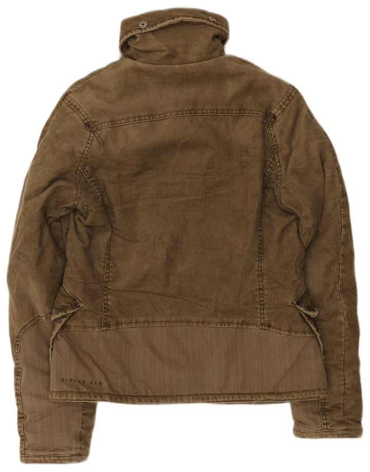 Ανδρικό κοτλέ μπουφάν G-Star UK 36 Small Khaki Polyester