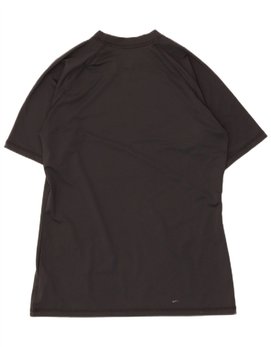 Γυναικείο γραφικό T-shirt Nike Dri Fit Top 12 μεσαίου μαύρου πολυεστέρα