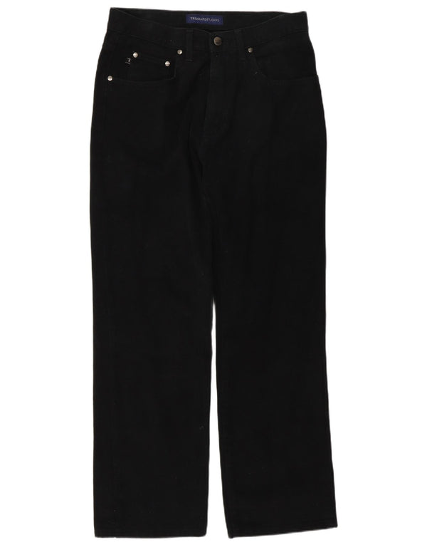 Ανδρικό τζιν Trussardi ίσιο IT 48 Medium W32 L30 Μαύρο βαμβακερό