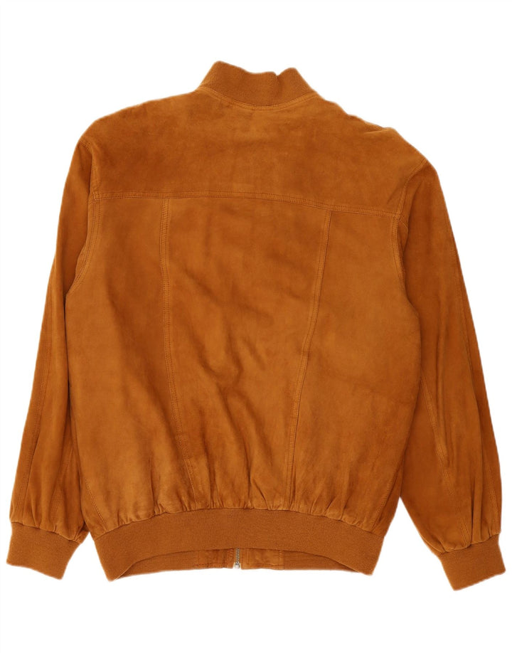 Conbipel Ανδρικό Suede Bomber Jacket IT 54 XL Καφέ Δερμάτινο