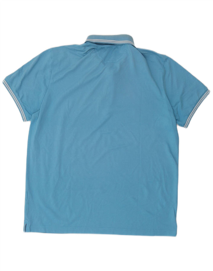 Ανδρικό μπλουζάκι πόλο Champion Easy Fit Large Blue