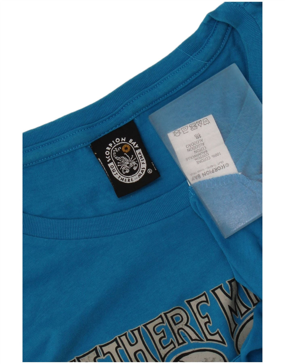 Scorpion Bay Ανδρικό γραφικό T-Shirt Top μεγάλο μπλε βαμβακερό