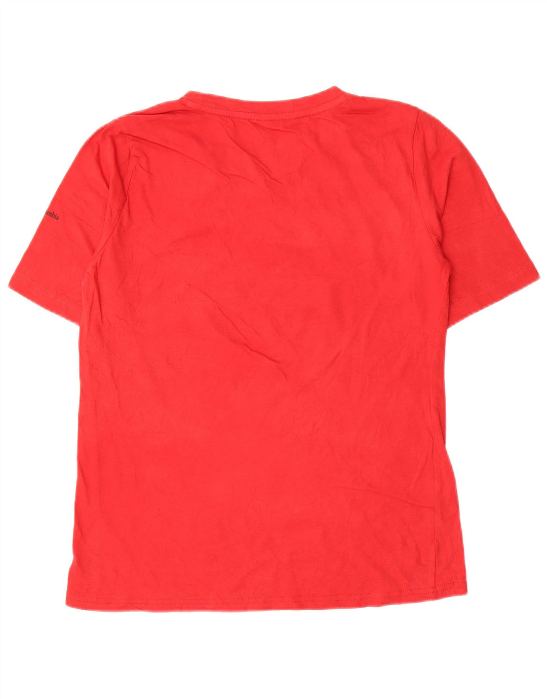 Ανδρικό γραφικό T-Shirt Columbia Top Μεσαίο κόκκινο βαμβακερό