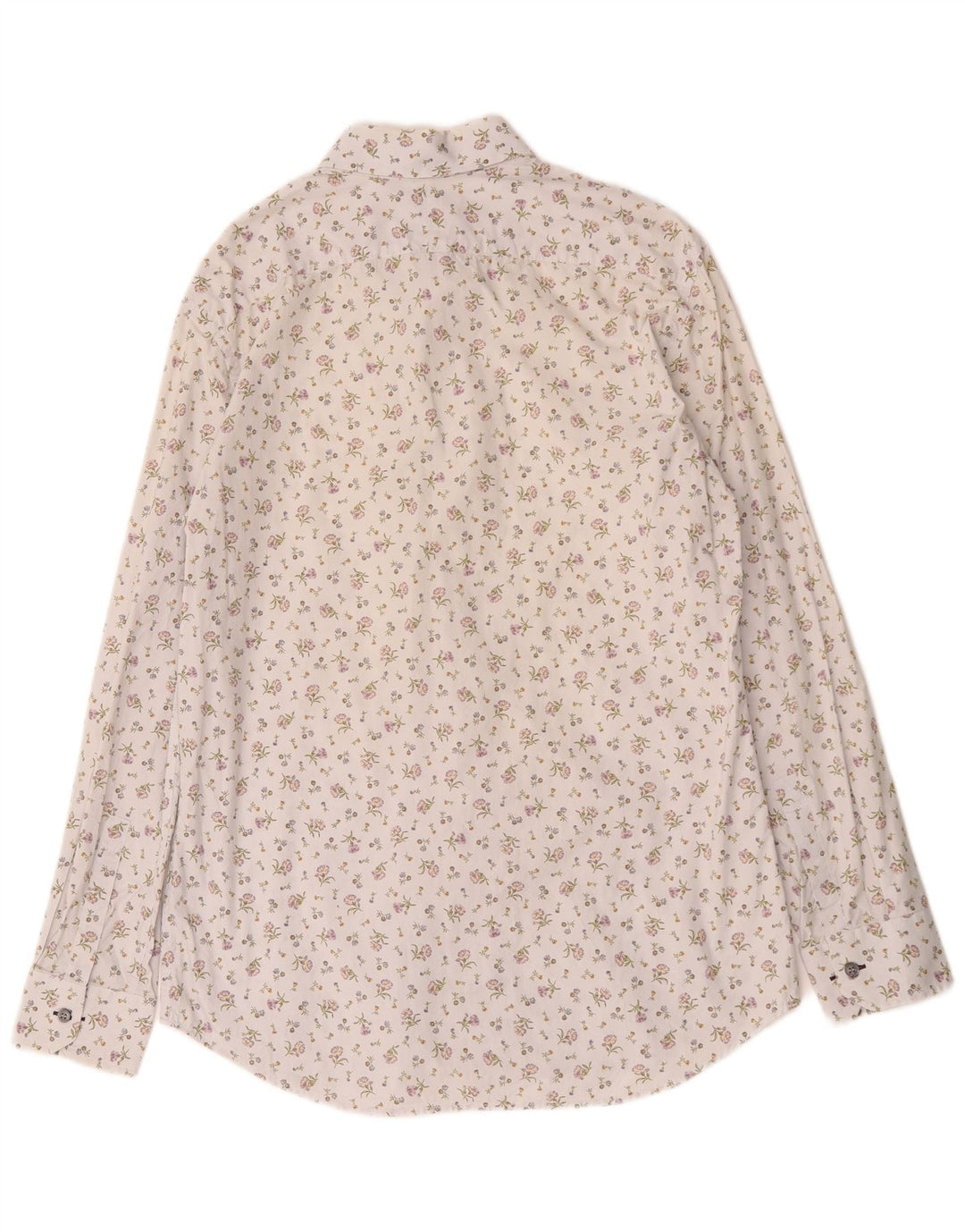 Ανδρικό πουκάμισο Paul Smith Μέγεθος 43 17 XL Λευκό Floral