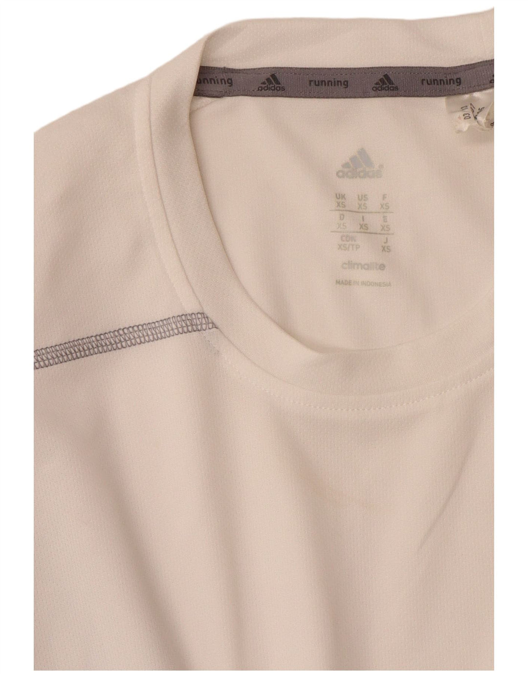 Adidas Ανδρικό T-Shirt Climalite Top XS Λευκός Πολυεστέρας