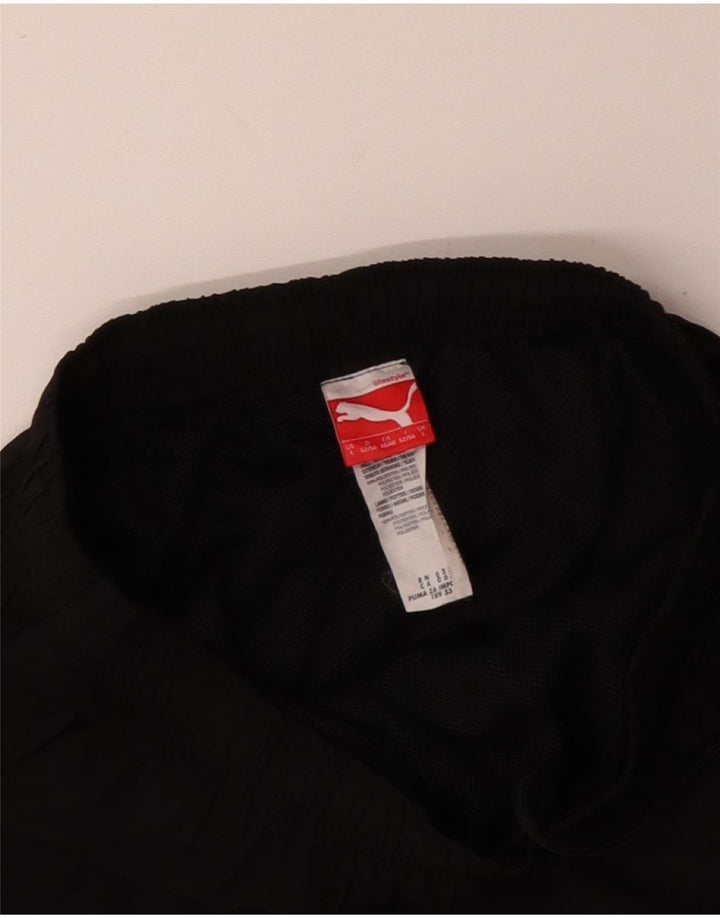 Ανδρική φόρμα φόρμας PUMA Graphic Capri Παντελόνι μεγάλο μαύρο πολυεστέρα