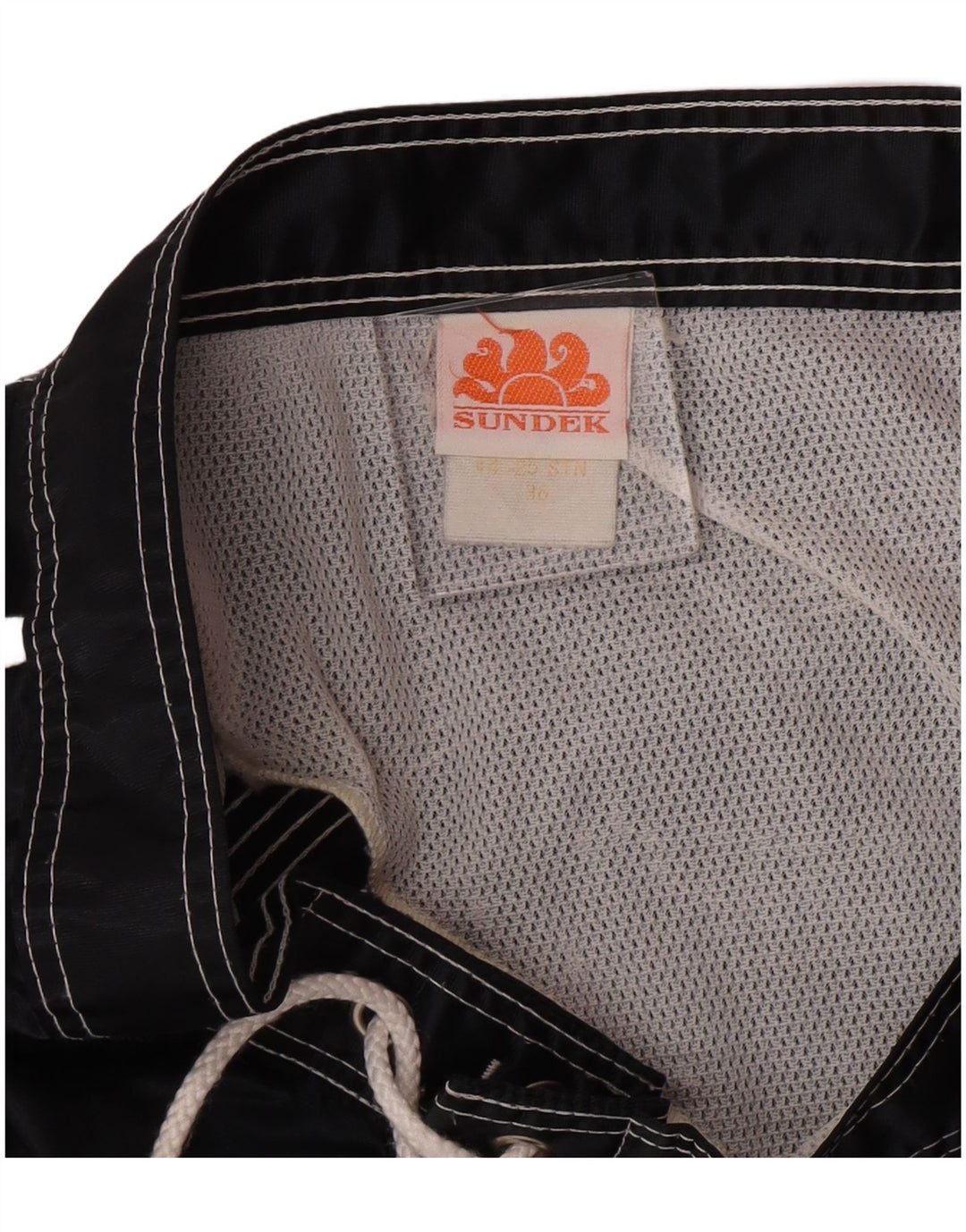 Ανδρικό σορτς κολύμβησης Sundek μεγάλο μαύρο νάιλον