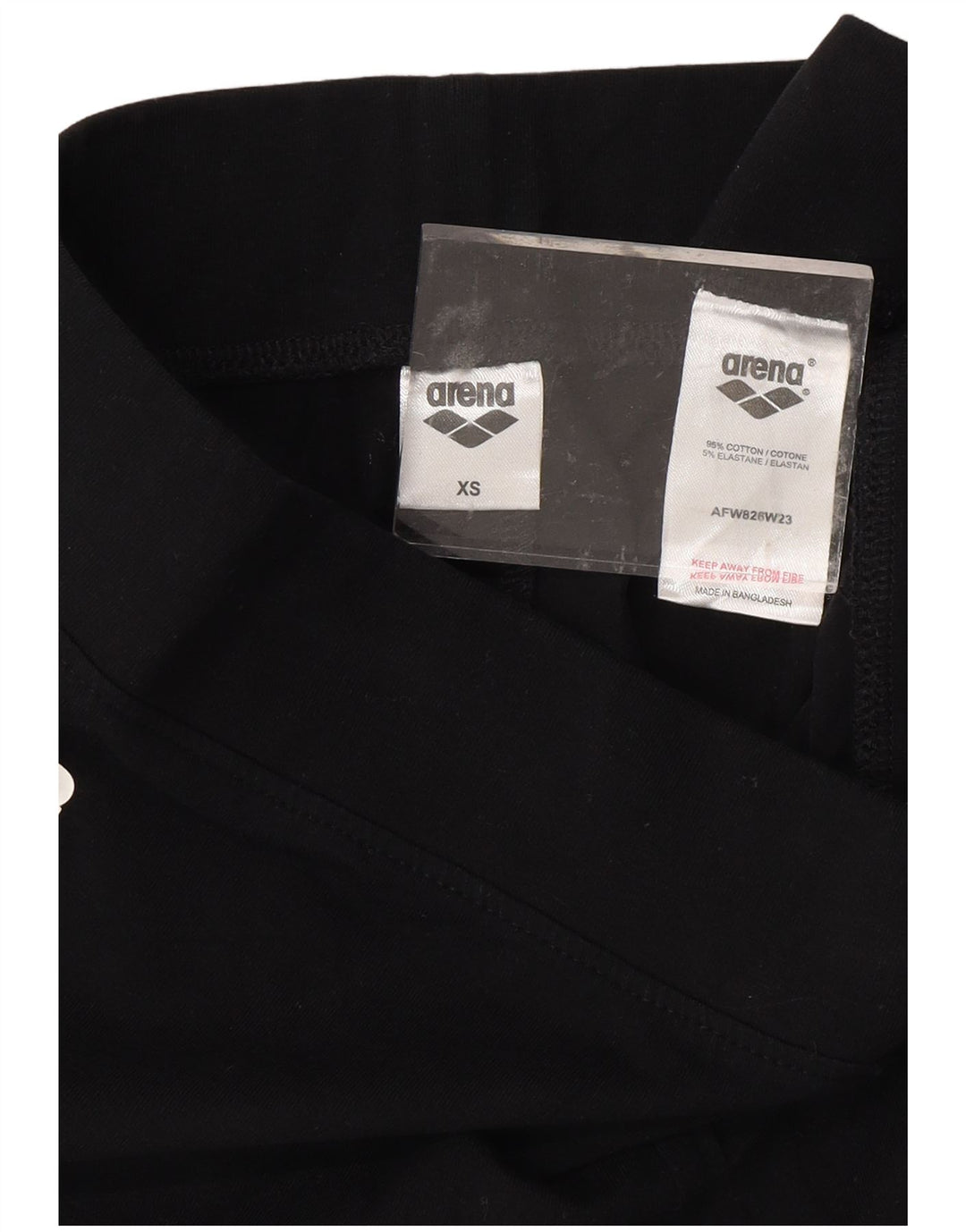 ARENA Γυναικείο Γραφικό Κολάν UK 6 XS Μαύρο Βαμβακερό